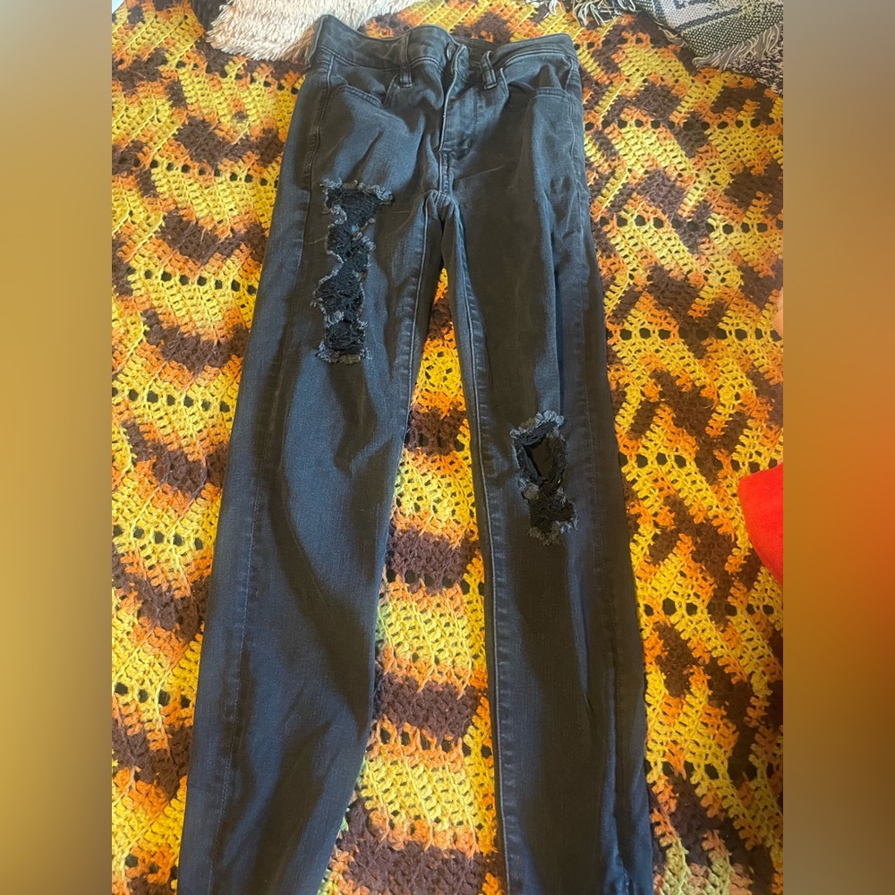 Black jeans.
